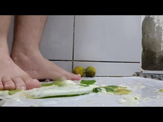 100kg crushing cucumbers and oranges